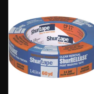 SHURTAPE CP 27 Masking Tape Blue 36mm x 55m | AA2ALF 10A373