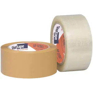 SHURTAPE AP 201 Carton Sealing Tape 48mm width x 100m length Tan PK36 | AH9PVC 40TU34