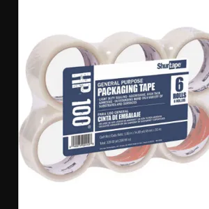 SHURTAPE HP 100 Carton Tape Clear 48mm x 50m - Pack of 36 | AB7XJB 24K316