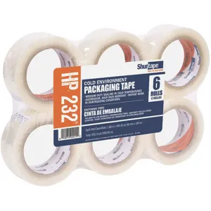 SHURTAPE HP 232 Carton Tape Clear 48mm x 100m - Pack of 36 | AB7XJQ 24K333