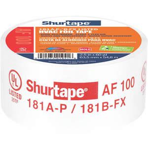 SHURTAPE AF 100 Foil Tape 2-1/2 Inch x 60 Yard Silver | AE8TGX 6FEY4