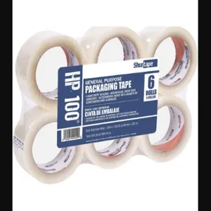 SHURTAPE HP 100 Carton Sealing Tape Clear PK6 | AH7ARB 36NH82