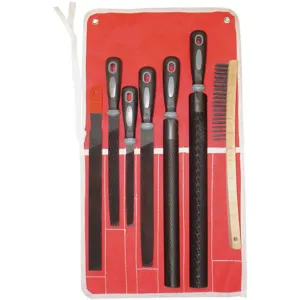 SIMONDS 78761532 Wind/oil/gas File Set Black 7 Pc | AE7MGT 5ZGF2