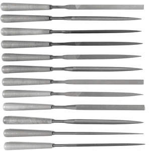SIMONDS 83540100 Round Handle Needle File #2 6-1/4 Inch Length | AH8GDT 38RK89