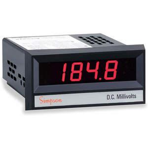 SIMPSON ELECTRIC 24503 Digital Panel Meter Dc Voltage | AB3GGD 1T902