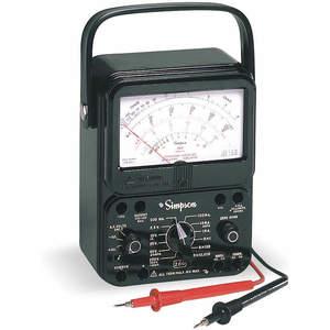SIMPSON ELECTRIC 260-8 Analog Multimeter 1000v 10a 20m Ohms | AA8TVB 1A587
