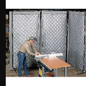 SINGER SAFETY 22-310148 Acoustic Screen Modular Gray 4-1/2 x 8 Feet | AF6ABJ 9TXL9