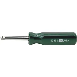 SK PROFESSIONAL TOOLS 40953 Spinner External Handle 1/4 Drive x 6 Inch Green | AB4ZCF 20K842