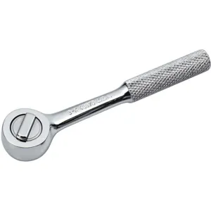 SK PROFESSIONAL TOOLS 40970 Hand Ratchet 1/4 Inch Drive 4-1/2 Inch Length Round | AA4BHY 12D242