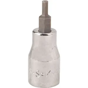 SK PROFESSIONAL TOOLS 41205 Socket Bit 3/8 Drive 1/8 Inch Hex | AA3ZHY 12A252