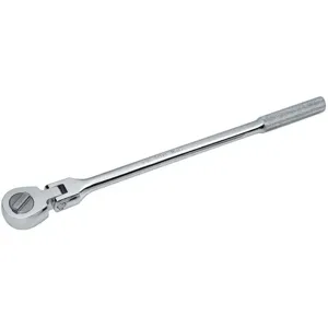 SK PROFESSIONAL TOOLS 42472 Hand Ratchet 1/2 Inch Drive 17-5/8 Inch Length Round | AA4BKE 12D277