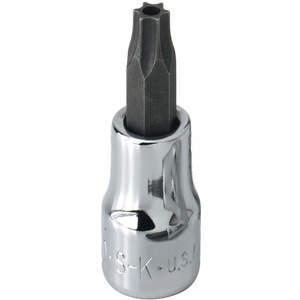 SK PROFESSIONAL TOOLS 42510 Socket 1/4 Inch Drive T10 6 Point Standard | AA3ZMP 12A338