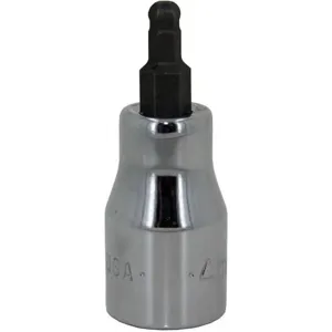 SK PROFESSIONAL TOOLS 45506 Socket Bit 3/8 Drive 3/16 Inch Ball End Hex | AB4YUA 20K649