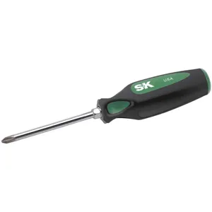 SK PROFESSIONAL TOOLS 79115 Screwdriver Phillips P2 Tip 8 Inch Shank | AA4AVL 12C455