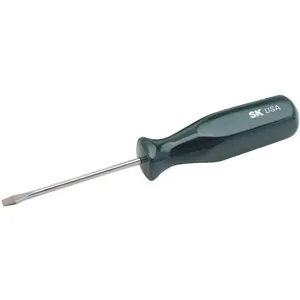 SK PROFESSIONAL TOOLS 79200 Screwdriver Slotted 1/8 Tip 3 Inch Shank | AA4AVN 12C457