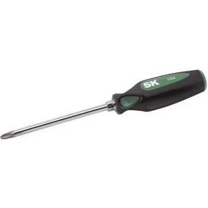 SK PROFESSIONAL TOOLS 79211 Screwdriver Phillips P3 Tip 6 Inch Shank | AA4AVZ 12C467