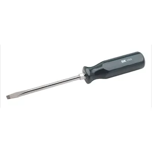 SK PROFESSIONAL TOOLS 81003S Screwdriver Slotted 5/16 Tip 6 Inch Shank | AA4AWM 12C479