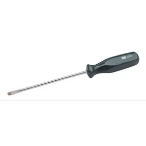 SK PROFESSIONAL TOOLS 85200 Screwdriver Slotted 3/16 Tip 6 Inch Shank | AA4AXG 12C497