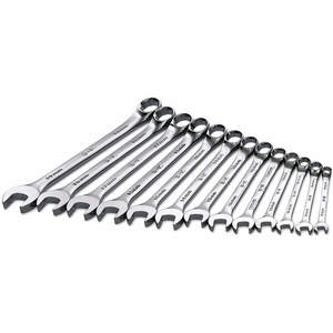 SK PROFESSIONAL TOOLS 86123 Combination Wrench Set Chrome 7-19mm 13 Pc | AB6DFU 21A253