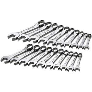 SK PROFESSIONAL TOOLS 86250 Combination Wrench Set 3/8-15/16 10-19mm 20 Pc | AB6DGJ 21A270