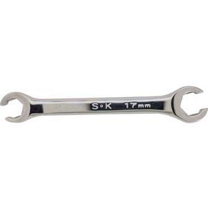 SK PROFESSIONAL TOOLS 87212s Flare Nut Wrench Offset 6 Point 3/8 x 7/16 In | AB6DJB 21A314