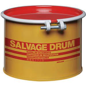 SKOLNIK HM0501 Salvage Drum, Open Head, 5 Gallon, Carbon Steel | AG9LUE 20UK65