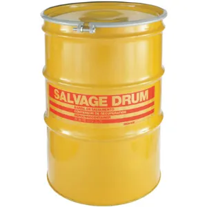 SKOLNIK HM8518 Salvage Drum, Open Head, 85 Gallon, Carbon Steel | AB9YYB 2GTY4