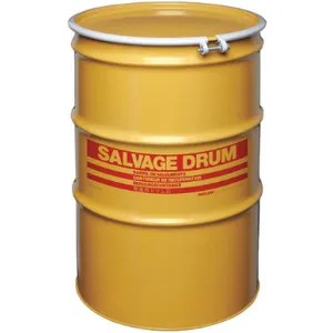 SKOLNIK HM8518L Salvage Drum Open Head 85 gallon Yellow | AG9LUM 20UK81