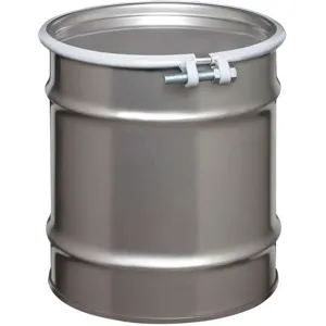 SKOLNIK ST1004 Transport Drum, Open Head, 10 Gallon, Stainless Steel | AB2KNY 1MLC2