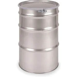 SKOLNIK ST5502 Transport Drum, Open Head, 55 Gallon, Stainless Steel | AB2KPA 1MLC4