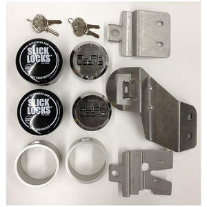 SLICK LOCKS GM-FVK-SLIDE-TK Gm Van Complete Exterior Door Lock Kit | AF6KDX 19RZ67