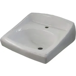 SLOAN SS-3103-A Lavatory Sink Wall Mount Single Hole | AG7ANW 49Y031