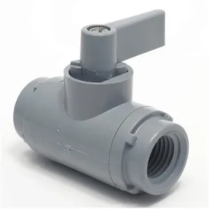 SMC VALVES 3990290 Pvc Ball Valve Inline Fnpt 1/4 In | AC8MPL 3CGF4