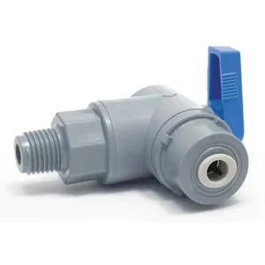 SMC VALVES PVC 657-6M6SMC-B Pvc Ball Valve Mnpt x Push To Connect 3/8 In | AC8MTU 3CGR8