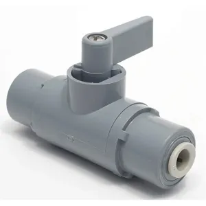 SMC VALVES 7104490 Pvc Ball Valve Push To Connect 3/8 In | AC8MPH 3CGF1