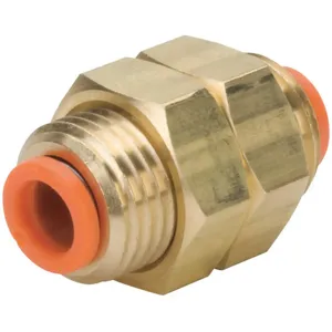 SMC VALVES KQ2E08-00A Bulkhead Union 8mm Tube x Tube | AC6ZQE 36W960