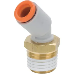 SMC VALVES KQ2K09-34AS Male Elbow 45 Degree 5/16 Inch Thread x Tube | AC7ADU 36X253