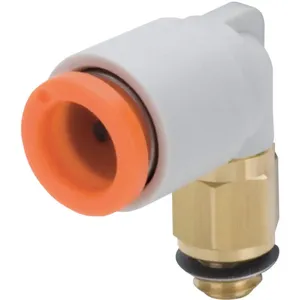 SMC VALVES KQ2L04-M6A Male Elbow 4mm Thread x Tube | AC6ZWW 36X092