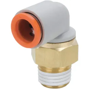 SMC VALVES KQ2L07-35AS Male Elbow 1/4 Inch Thread x Tube | AC6ZXY 36X118