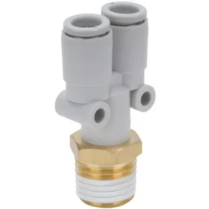 SMC VALVES KQ2U12-03AS Y Branch 12mm Thread x Tube | AC6ZMK 36W894