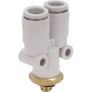 SMC VALVES KQ2U06-M6A Y Branch 6mm Thread x Tube | AC6ZKN 36W851