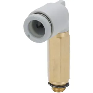 SMC VALVES KQ2W04-M5A Extended Male Elbow 4mm Thread x Tube | AC7ACP 36X226