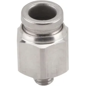 SMC VALVES KQG2H04-M5 Male Connector M5 5/32 Or 4mm 316 Stainless Steel | AA8NLL 19F711