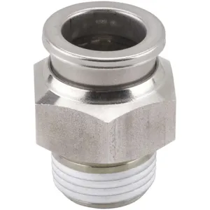 SMC VALVES KQG2H13-N03S Male Connector Thread 3/8 Inch Tube 1/2 In | AA8NMN 19F736