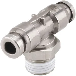 SMC VALVES KQG2T07-N01S M Branch Tee Thread 1/8 Inch Tube 1/4 In | AA8NPA 19F770