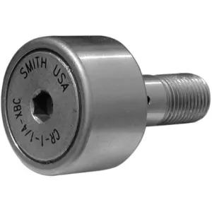 SMITH BEARING CR-2-1/4-XBEC Cam Follower Crowned Stud Hex Socket | AA3XLQ 11Y123