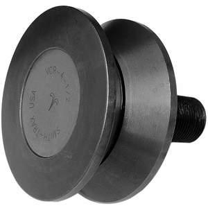 SMITH BEARING VCR-4-1/2 Track Roller Stud V-groove Diameter 4-1/2 Inch | AA7DMW 15U581