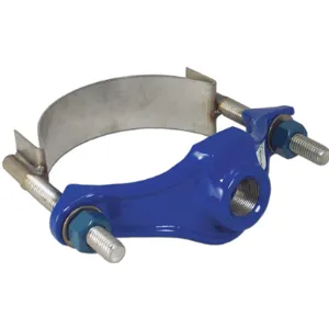 SMITH-BLAIR 31500090511000 CC Repair Clamp Iron 8 Inch Pipe 1 1/4 Inch Out | AE4LHZ 5LGR7