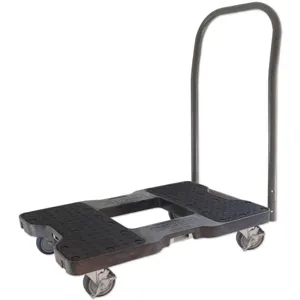 SNAP-LOC GR-1500PTB219-PU Folding Handle Platform Truck, Capacity 1500 Lbs | AF7CRM 20UY86