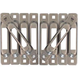 SNAP-LOC GR-SS10-PU E Strap Anchor, Load Capacity 3000 Lbs, Stainless Steel, 10 Pack | AA7FWR 15X209